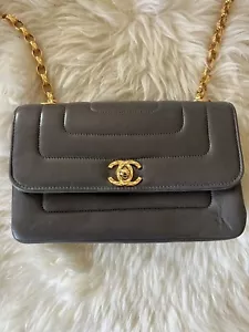 CHANEL AUTHENTIC CLASSIC 24K BIJOUX CHAIN VINTAGE CROSSBODY MINI FLAP BAG - Picture 1 of 12
