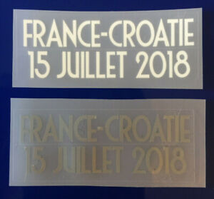 Final Matchdetail 2018 für Trikot for shirt jersey Frankreich France