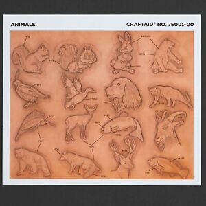 Craftaid Plastic Animal Template 3/4" 75001-00 by Tandy Leather
