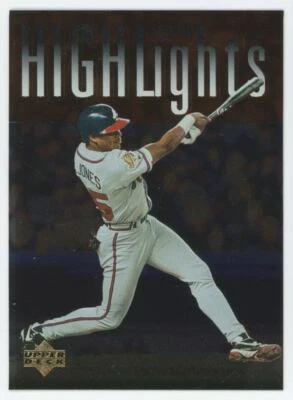 1997 Upper Deck Season Highlights Andruw Jones Atlanta Braves #324 - Image 1 of 2