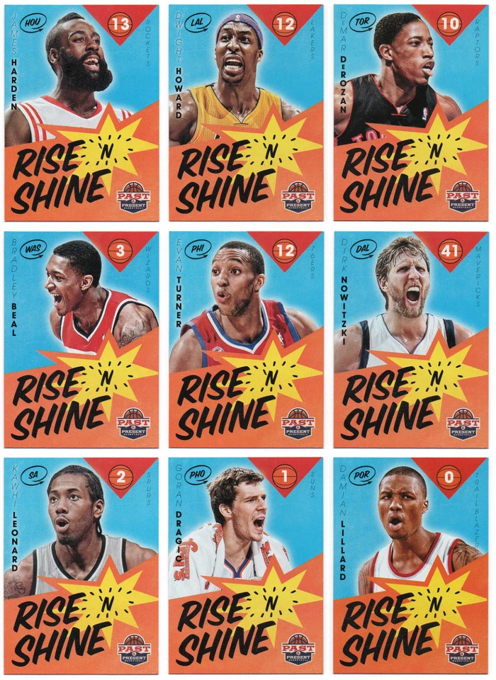 2012-13 Panini Past and Present Rise N Shine - Pick Any - Image 1 of 1
