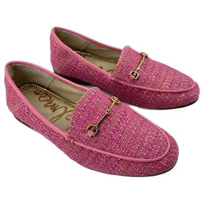 Sam Edelman Pink/Gold Loraine Kids Loafer | New Without Tags - Image 1 of 4