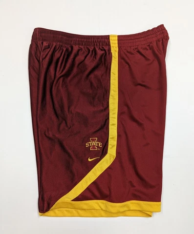 Nike Shorts Mens Large Red Iowa State Cyclones DRI-FIT Team Issued Basketball Cover