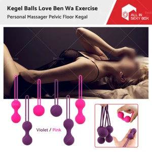 3 PCS Kegel Love Balls Ben Wa Exercise Massager Floor Sex Toys - Picture 1 of 11