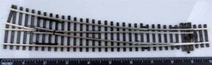HO Code 100 Curved Right Hand Turnout (Inside 30" & Outside 60" Radius) - Picture 1 of 1