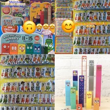 Numberblocks & Alphablocks Cbeebies 1-15 Number Blocks Toys & Letters 4Magazines
