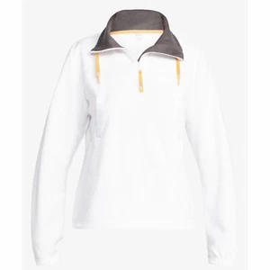 Roxy Chloe Kim Mid Layer Bright White Womens Fleece - Bild 1 von 2