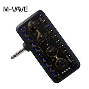 M-VAVE H8 Multi-Effects Guitar Headphone Amp Portable Rechargeable Speakers - Picture 1 of 12