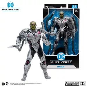McFarlane DC Multiverse * BRAINIAC - INJUSTICE 2 IN STOCK * 7" Action Fig MIP - Photo 1/5