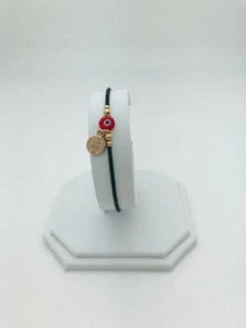 Pulsera Con Ojo Rojo Y Medalla De San Benito Evil Eye Saint Benedict Bracelet  - Picture 1 of 2