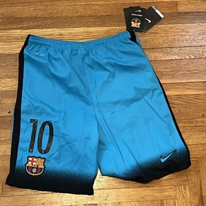 Nike Active Shorts Ragazzo XL Blu FCB Barcellona Futbol Calcio Giovanile Dri-Fit - Foto 1 di 6