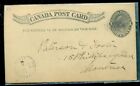 CANADA QUEEN VICTORIA POST CARD, USED, GREAT PRICE!