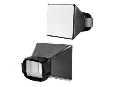 Universal Folding Square Diffuser Soft Box for External Flash Speedlite UK STOCK - Image 1 of 4