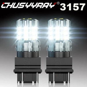 3156 3157 White LED Backup Reverse Light Bulb for Dodge Ram 1500 2500 3500 - Picture 1 of 10