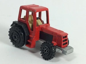 Vintage Welly rotes Druckguss Metall Spielzeugfahrzeug - Traktor Nr. 9131 - Bild 1 von 6