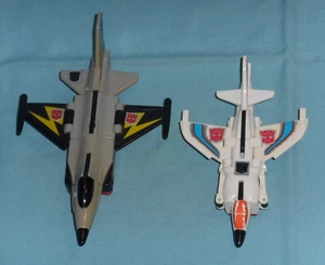 original G1 Transformers aerialbot SLINGSHOT + SKYDIVE lot Superion - Picture 1 of 6