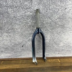Redline BMX Fork 1 1/8 in Threadless BENT Old School 1990s Race Bike 20 Blue - Picture 1 of 17