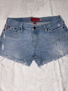 HOLLISTER Distress Studded Shorts Women’s - Picture 1 of 12