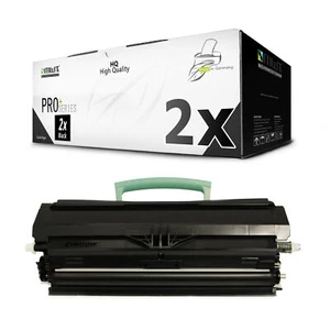 2x Toner F Sleeve R Lexmark X 203 204 N 00X203A11G Black Burnished - Zdjęcie 1 z 5