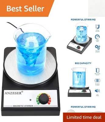 Durable Magnetic Mixer with 3000RPM Speed Control, Ideal for Lab & Home Brewing - Image 1 of 4