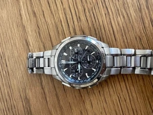 Casio Oceanus OCW-S1000 Manta Chronograph Funk Solar schwarz Herrenuhr gebraucht - Bild 1 von 5