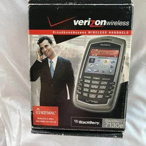 Blackberry 7130e vintage (Verizon Wireless) neuf jamais ouvert boîte) obsolète - Photo 1 sur 6