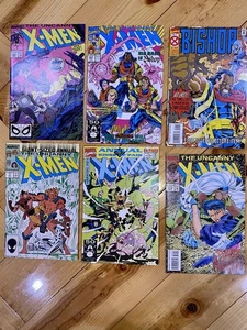 The Uncanny X-Men #248, 282, 312 Annual #11, 15 And Bishop #1 Higher Grades - Picture 1 of 23