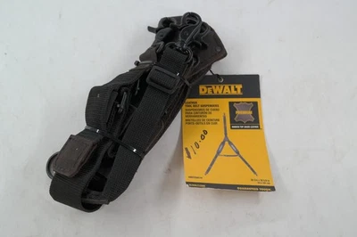DeWALT DWST550116 Durable Leather Construction Tool Belt Suspenders - Image 1 of 3