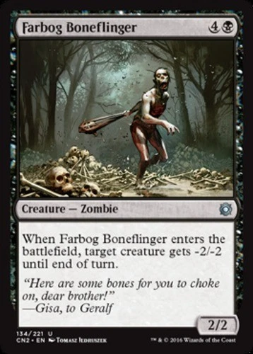 4x Farbog Boneflinger MTG Conspiracy 2: Take the Crown NM Magic Regular - Image 1 of 1