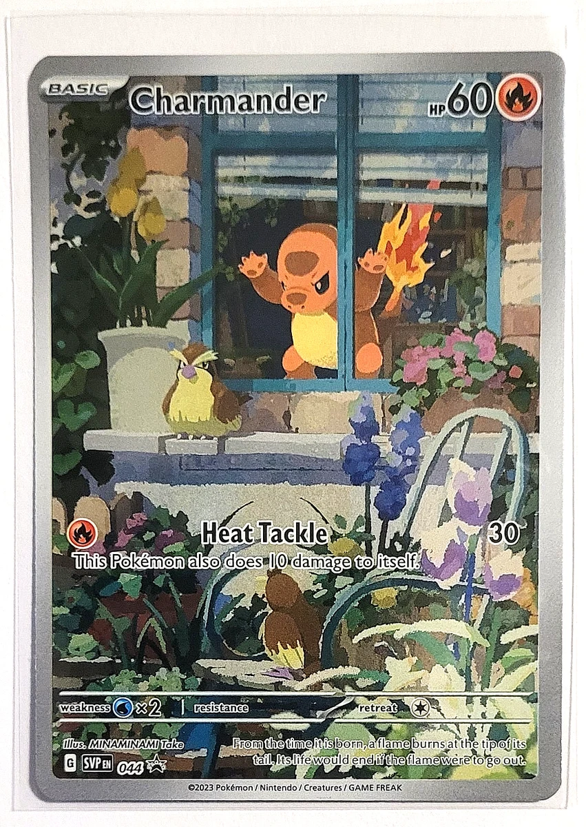 PSA9ヒトガゲARプロモ 英語版SVP044 Charmander PROMO PSA9ヒトガゲAR