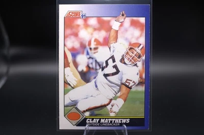 1991 Score 19 Clay Matthews - Image 1 of 4