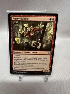 Angry Rabble 0075 regolare comune MTG 2025 Marvel's Spider-Man (SPM) - Foto 1 di 2