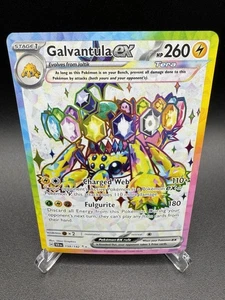 Galvantula ex 159/142 SV07: Stellar Crown Holo - Picture 1 of 4