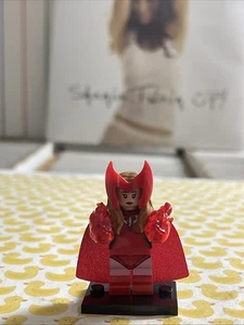 SCARLET WITCH CLASSIC LEGO MINIFIG MINI FIGURE avengers mcu elizabeth olsen - Picture 1 of 4