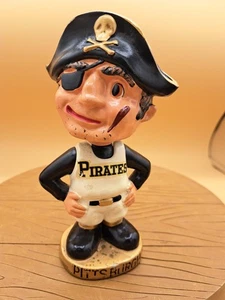 Vintage 1960s Pirates Gold Base Bobblehead/Nodder - Picture 1 of 7