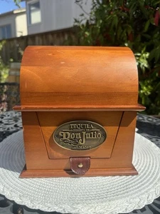 Tequila Reserva De Don Julio Caja De Madera Cofre del Tesoro Sin Botella ¡Súper Raro! - Imagen 1 de 17