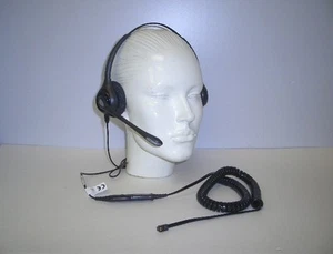 HW361N Binaural HEADSET for Avaya 2410 2420 4610 5410 5610 5620 Nortel & Toshiba - Picture 1 of 1