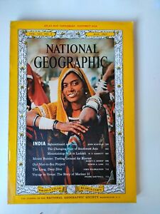 NATIONAL GEOGRAPHIC - May 1963 - Vol.123 - N°5 - India- with map