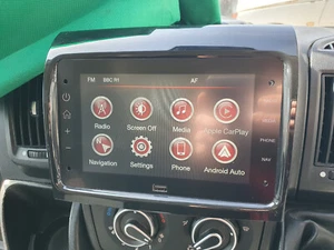 #Genuine Boxer Citroen Relay Ducato SAT NAV Head Unit Apple Android RVC Camera - Picture 1 of 24