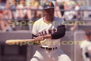 1968 WILLIE MAYS San Francisco Giants Poster Sports Action Shot Photo - Picture 1 of 1