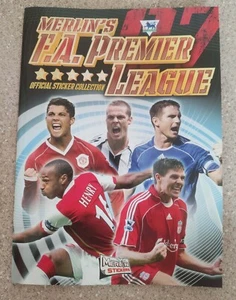 Vintage Merlin Topps Premier League 2007 Unused Sticker Album - V Good Condition - Picture 1 of 5
