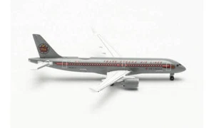 New! Herpa 536158 Air Canada Airbus A220-300 "Trans Canada" retro 1:500 diecast - Picture 1 of 1