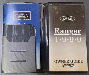 1990 Ford Ranger Proprietari Manuale Con Custodia Originale OEM Pickup Camion - Foto 1 di 3