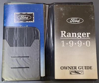 1990 Ford Ranger Proprietari Manuale Con Custodia Originale OEM Pickup Camion - Immagine 1 di 3