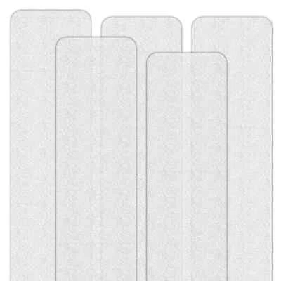 Strisce antiscivolo 75cmx15cm, 5 pz, trasparenti - Immagine 1 di 4
