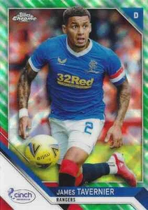 2021-22 Topps cromadas SPFL Cinch Premiership tarjetas de tartán verde/50 (31-40) - Imagen 1 de 12