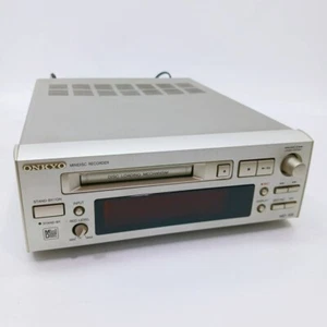 ONKYO MiniDisc Recorder MD-105 100V MD Testowany działający z Japonii /AM0316T - Zdjęcie 1 z 14