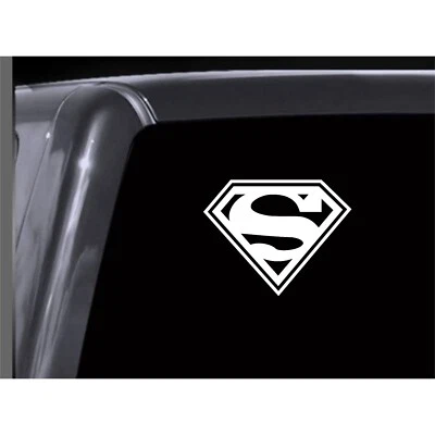 Calcomanía de vinilo Superman Shield para ventana de coche pared camión pegatina Foto 1 de 4