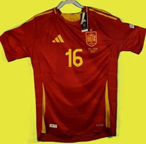 13/Camiseta Selección Española/FINAL EUROCOPA 2024/Version Jugador/Rodrigo - Imagen 1 de 2