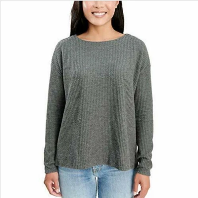 Espléndido Top Waffle Térmico para Damas Gris Carbón Talla-XXL NUEVO CON ETIQUETAS Foto 1 de 4